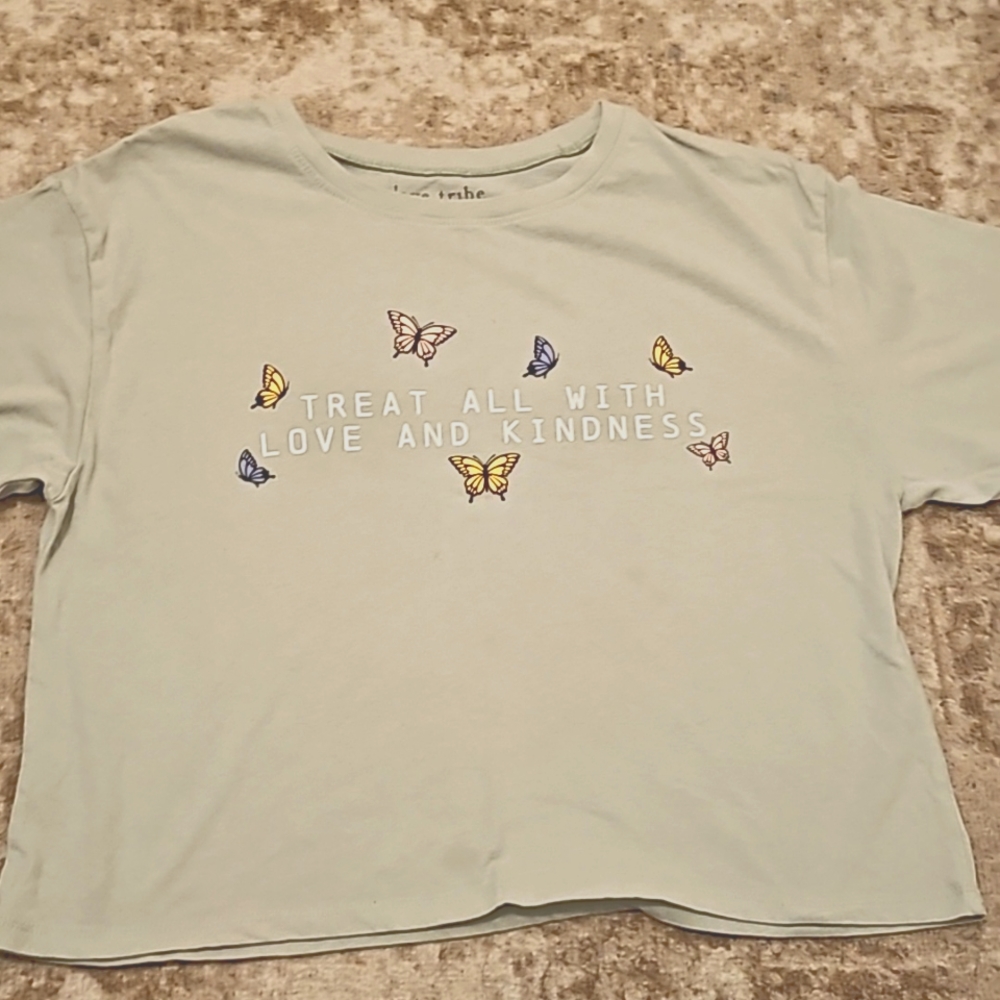 Sage green love tribe XL for kids